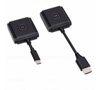 Schimer Receptor Transmisor Inalámbrico HD, Kit 1080P de Alcance de 50 M | Adaptador de Interfaz Multimedia Tipo C a HD, Banda Dual 2.4G 5G, Duplicación de Pantalla Estable para Sala de