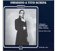 Schipa,Tito - Matrimonio Segreto, Tosti, Werther...