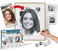 Schipper 602100371 Pinta por números, pinta tus favoritos en blanco y negro, pinta cuadros para adultos, incluidos paspartús, pinceles y pinturas acrílicas, 40 x 50 cm