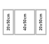 Schipper 605260767 - Cuadro en tríptico (Aluminio, 50 x 80 cm), diseño de números