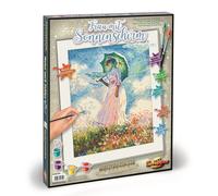 Schipper-Pintura por número Lady with a Parasol, Color Blanco, Medium (Noris Spiele 609130759)