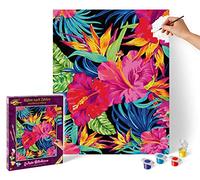 Schipper 609130851 - Pintura por números (40 x 50 cm), diseño de Flores exóticas