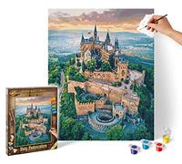Schipper números - Castillo Hohenzollern Adultos, Incluye Pinceles y Pinturas acrílicas, 40 x 50 cm, Multicolor, Mittel (609130882)