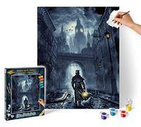 Schipper 609130889 - Pintura por números, The Dark Side, Pinturas para Adultos, Incluye Pinceles y Pinturas acrílicas, 40 x 50 cm