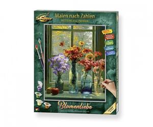 Schipper 609130905 - Pintar Por Números - Amor Por Las Flores - Nuevo