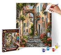 Schipper 609240826 Pintura por números - Trabajo de ensueño - Pintar imágenes para Adultos, Incluye Pinceles y Pinturas acrílicas, 24 x 30 cm