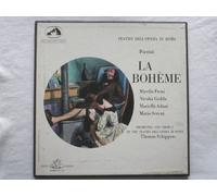 Schippers, Thomas Puccini La Boheme 2LP Angel SAN131-2 EX/EX 1964 double LP boxed with booklet, white angel labels, with Orchestra & Chorus Of Teatro Dell'Opera Di Roma