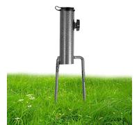 Schirmständer Außensockel,Gartenschirmanker | Sonnenschirmanker aus Eisen für Sand - Robuster, runder Sonnenschirmanker au s Eisen zur Unterstützung der Terrasse in Sand