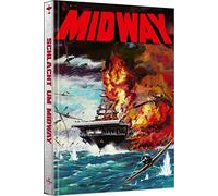 Schlacht um Midway - Kinofassung Cover B (Limited Mediabook auf 333 Stück, durchnummeriert, mit J-Card Schuber, Blu-ray+DVD+32-seitigem Booklet plus viel Bonusmaterial) [Alemania] [Blu-ray]