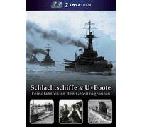 Schlachtschiffe & U-Boote - Feindfahrten an den Geleitzugrouten (2 DVD BOX) [Alemania]