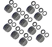 Schläfer 01802102 | Aireador para grifo M22-M24, cartucho filtro universal para grifo Perlator Long Life Clase B 22,8-25,2 l/min, compatible con aireador Neoperl, 10 unidades