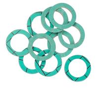 Schläfer 1824010 | Juntas hidráulicas universales para sanitarios, sistemas de gas, aire acondicionado, solar, sanitario, junta plana de 3/4 pulgadas (24 x 18 x 2 mm) - 10 unidades