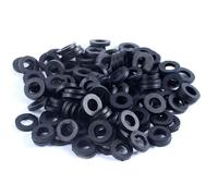 Schläfer 183315 | Juego de juntas para aireador M24 x 1 grifo agua baño y cocina, juntas hidráulicas de goma plana para reducción M24 (i) x h 2,8 mm - Paquete de 50 unidades