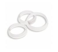 Schläfer 189610 | Juntas hidráulicas de goma cónica 1" 1/2 para sifón fregadero cocina, sifón lavabo baño, diámetro 44 mm, compatibles con tubo de desagüe y cañas, paquete de 2 unidades