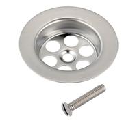Schläfer 4397192 - Diámetro 63 mm - Filtro de repuesto para válvulas de tapón de fregadero de 1 1/4 pulgadas con tornillo de repuesto para válvula WT+SP M6 x 70 mm - Rejilla de desagüe, redonda, de