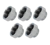 Schläfer 614113 - Adaptador de grifo macho hembra, rosca m22x1 interior x 1/2 externo, reductor de latón compatible con aireador Neoperl