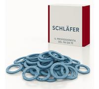 Schläfer | Juntas hidráulicas planas FASIT 1" - 2 mm, sanitarias, grifos, accesorios de agua, caldera, gas, calefacción y solar térmico. Paquete de 10