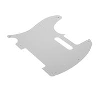 Schlagbrett für E-Gitarre, kratzfeste Frontschutzplatte aus Aluminiumlegierung, hochfestes und langlebiges Design für E-Gitarren, einfach zu installierendes Ersatzteil (Plata)
