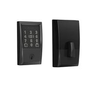 SCHLAGE BE499WB CEN 622 Encode Plus - Cerradura inteligente con WiFi, color negro mate