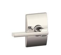 Schlage Century Collection Latitude - Palanca de entrada con llave, F10 LAT 618 CEN