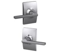 Schlage Century Collection Latitude - Palanca de entrada con llave, F10 LAT 626 CEN