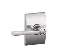 Schlage Century Collection Latitude - Palanca de entrada con llave, F40 LAT 625 CEN