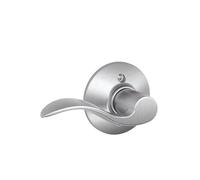 SCHLAGE F170 ACC 626 LH Accent Dummy Lever Long Satin Chrome