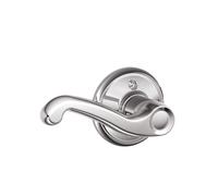 ScHLAgE Lock company ScHLAgE Left Handed Lever Non-Turning Lock Brigh