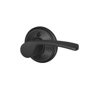 SCHLAGE Merano Right Handed Lever Non-Turning Lock Matte Black (F170 MER 622 RH) - FA170MER622RH