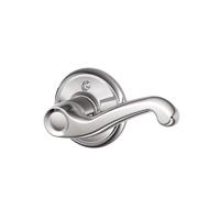 ScHLAgE Right Handed Lever Non-Turning Lock Bright chrome (F170 FLA 6