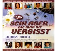 SCHLAGER DIE MAN NIE VERGISST - 50 GROSSE ERFOLGE [Doppel-CD]