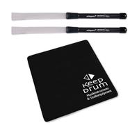Schlagwerk BRC01 Cajon Brush Philipzen con almohadilla de asiento Keepdrum