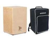 Schlagwerk CBA10S - Cajón con acabado natural + bolsa keepdrum CB02