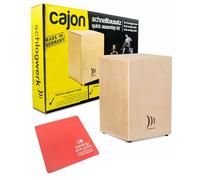 Schlagwerk CBA10S - Kit de montaje rápido para cajón y almohadilla de asiento Keepdrum, color rojo