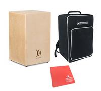 Schlagwerk CBA20S - Kit de montaje rápido para cajón, funda para cajón Keepdrum y almohadilla de asiento, color rojo