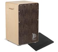 Schlagwerk CP 580 Super Agile Silver Lining - Cajón para tambor, percusión, tambor de caja, material: abedul