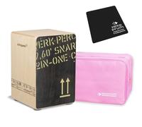 Schlagwerk CP403 BlK - Cajón de percusión (tamaño mediano), color rosa
