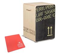 Schlagwerk CP403BLK - Cajón y almohadilla para asiento de keepdrum, color rojo