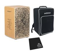 Schlagwerk CP82 Cajon Rudiments Fingerprint + Keepdrum Sitzpad y Cajon Bag