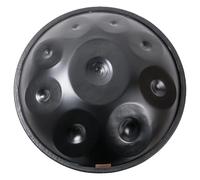 Schlagwerk HP9DAM Handpan D-Moll Amara (9 tonos) | Sonido armónico para meditación, rendimiento y terapia | Incluye mochila y tapa protectora | Ø 60 cm, 4,4 kg | Hecho a mano