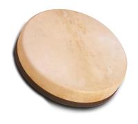 Schlagwerk RTS41 Frame Drum Natural - tambor de marco/tambor de mano con cruz de sujeción - ⌀ 40 cm / 16 pulgadas / 8 cm de altura - piel de cabra, afinable - madera de haya - tambor chamánico