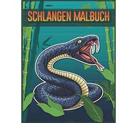 Schlangen Malbuch: Malbuch für kinder
