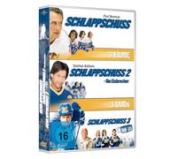 Schlappschuss 1-3 DVD-Box - Legendäre Eishockey-Filmreihe mit Paul Newman und den Hanson-Brüdern: Eine humorvolle Satire mit harter Action und gnadenlosen Schlägereien [3 DVDs]