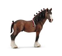 Schleich 13808 Semental Clydesdale, a Partir de 3 años, Farm World - Figura, 6 x 13 x 12 cm