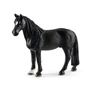 Schleich Schleich-13832 Farm World Figura de Caballo capón Tennessee Walker, Colección Horse Club, Color Negro, 12.9 cm (13832)