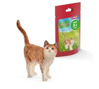 Schleich 13836 Gato Figura, Multicolor | schleich Figura de granja | figuras de animales fieles | gran regalo para niños y niñas
