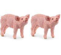Schleich 13934 Cerdito, a Partir de 3 años, Farm World - Figura, 6 x 2 x 3 cm (Paquete de 2)