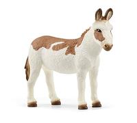 Schleich 13961 Burro americano, moteado, a partir de 3 años, FARM WORLD - figura, 8 x 2 x 7 cm