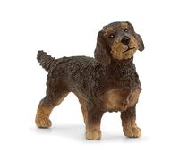 Schleich 13972 Teckel de pelo duro, a partir de 3 años, FARM WORLD - figura, 2 x 7 x 4 cm