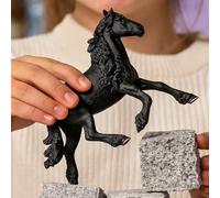 schleich 13975 Semental frisón, a partir de 5 años, HORSE CLUB - figura, 5 x 16 x 11 cm
